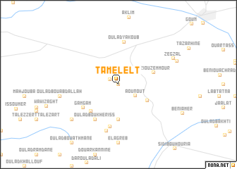 map of Tamelelt