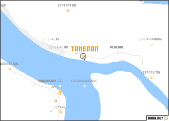 map of Tameran