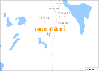 map of Tamerna Kedima