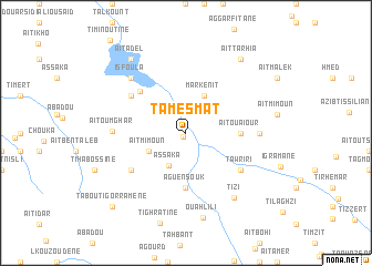 map of Tamesmat