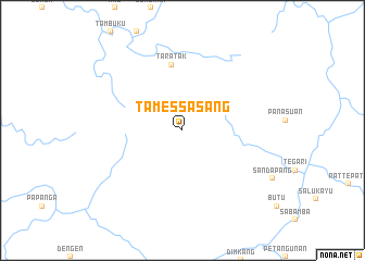 map of Tamessasang