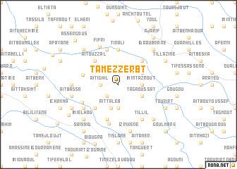 map of Tamezzerbt