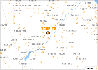 map of Tamfite