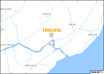 map of Tam Giang