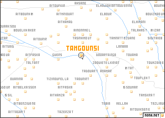 map of Tamgounsi