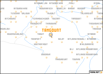 map of Tamgount