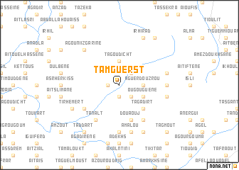 map of Tamguerst