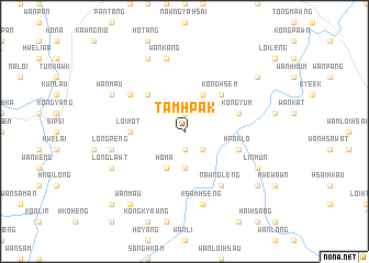 map of Tamhpak