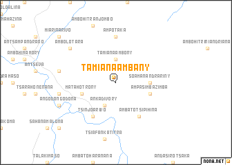 map of Tamiana Ambany