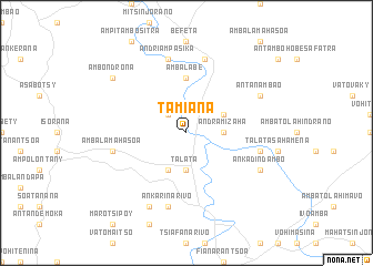 map of Tamiana