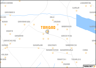 map of Tamidao