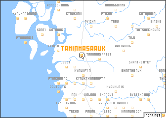 map of Taminmasa Auk