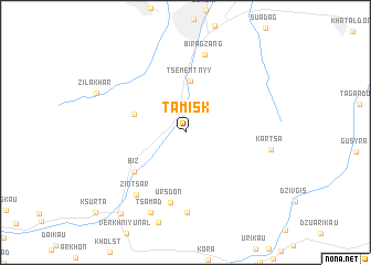 map of Tamisk