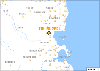 map of Tamisu Real