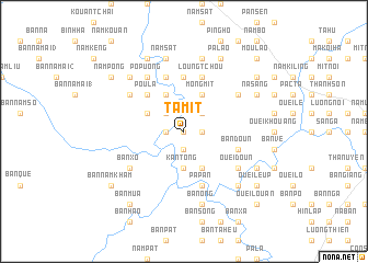 map of Tà Mít