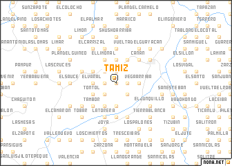 map of Tamiz