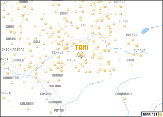 map of Tāmi