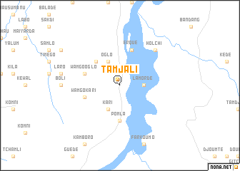 map of Tamjali