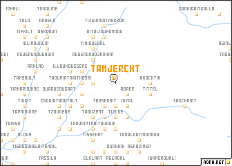 map of Tamjercht