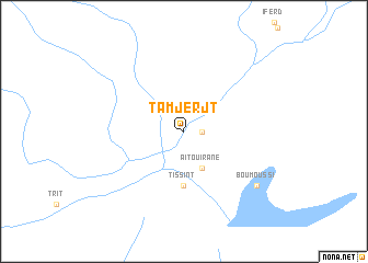 map of Tamjerjt