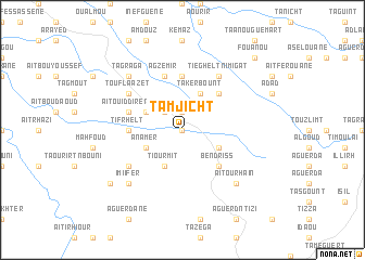 map of Tamjicht