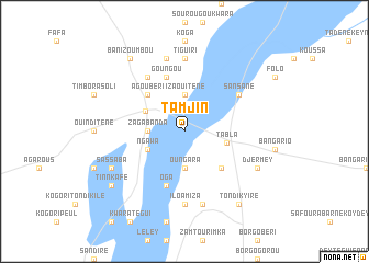 map of Tamjin