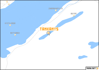 map of Tamkamys