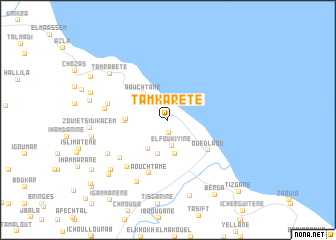 map of Tamkarete