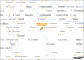 map of Tamkia