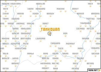 map of Tam Kouan