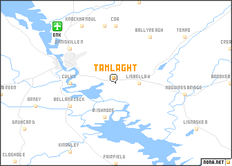 map of Tamlaght