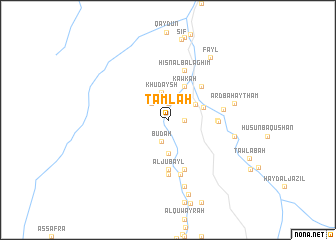 map of Tamlah