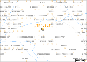 map of Tamlelt