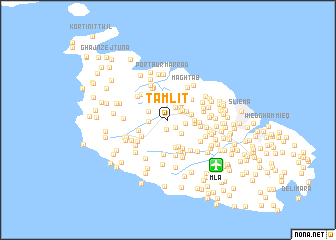 map of Taʼ Mlit