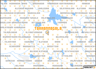 map of Tammannagala