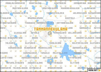 map of Tammannekulama