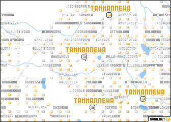 map of Tammannewa