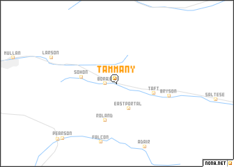 map of Tammany