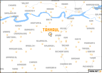 map of T\