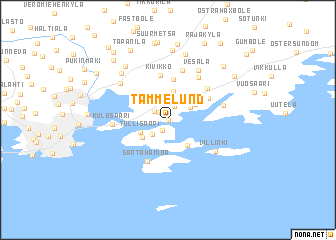 map of Tammelund