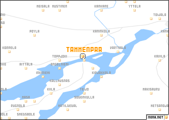 map of Tammenpää