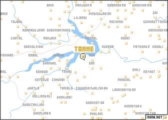 map of Tamme