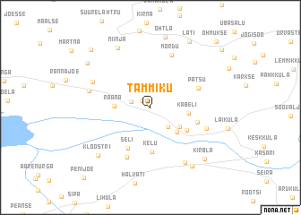 map of Tammiku