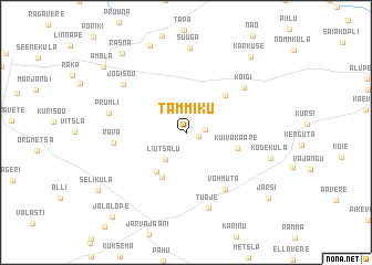 map of Tammiku