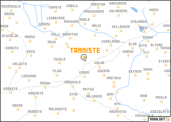 map of Tammiste