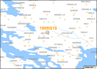 map of Tammisto