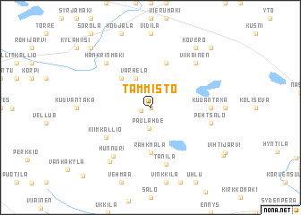 map of Tammisto