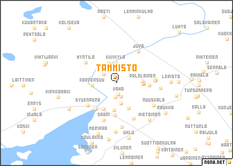 map of Tammisto