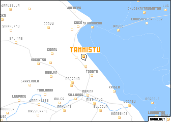 map of Tammistu