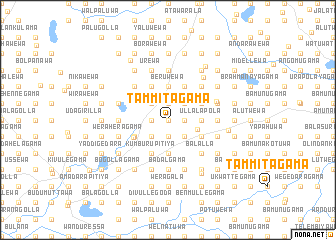 map of Tammitagama